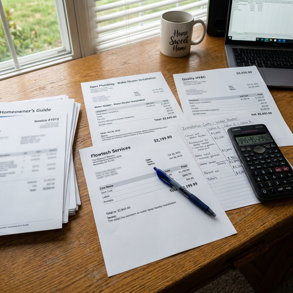 Comment Comparer les Devis de Chauffe-Eau Efficacement ?